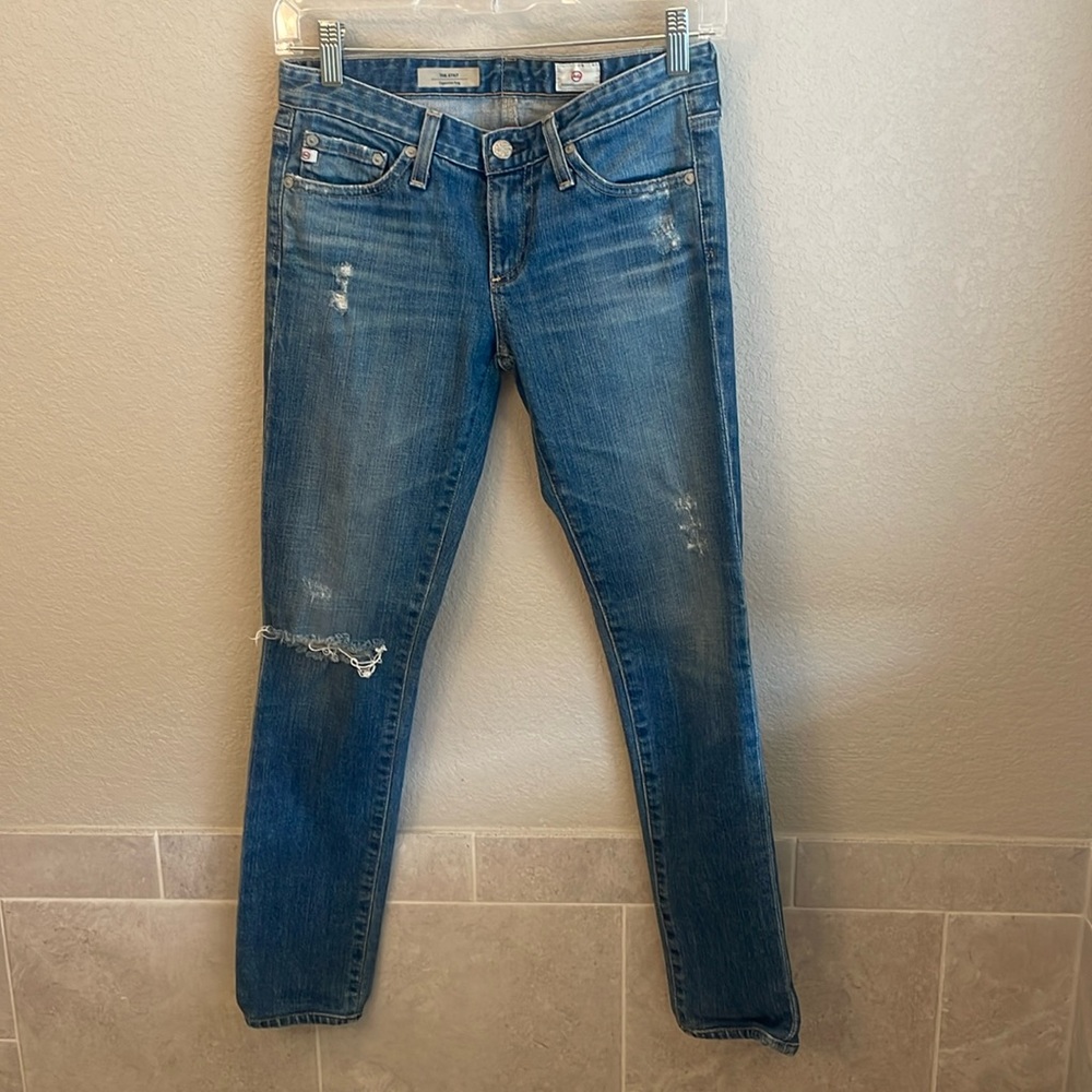 AG The Stilt Cigarette Straight Leg Jeans